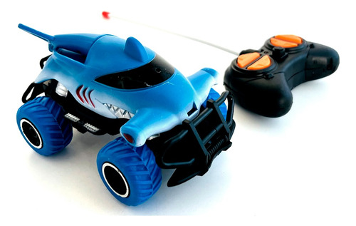 Auto A Radio Control Monster Megalodon Tiburón R/c