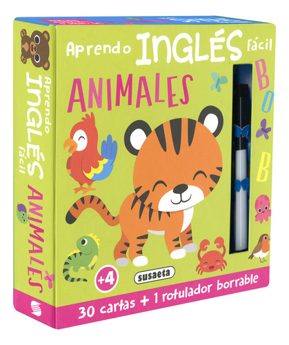 Aprendo Ingles Facil. Animales Vv.aa. Susaeta Ediciones
