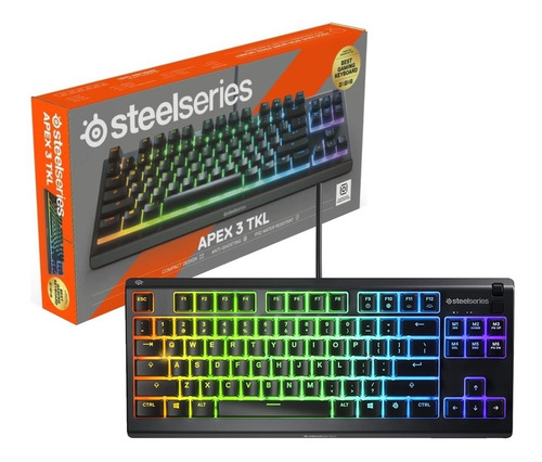 Teclado Steelseries Apex 3 Tkl Rgb