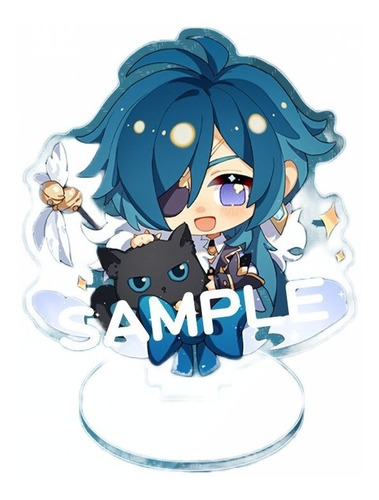 Figura Kaeya Chibi Acrílico | Genshin Impact
