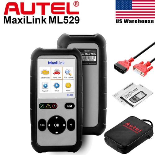 Autel Maxilink Ml529 Auto Herramienta De Diagnóstico Obd2 Fa