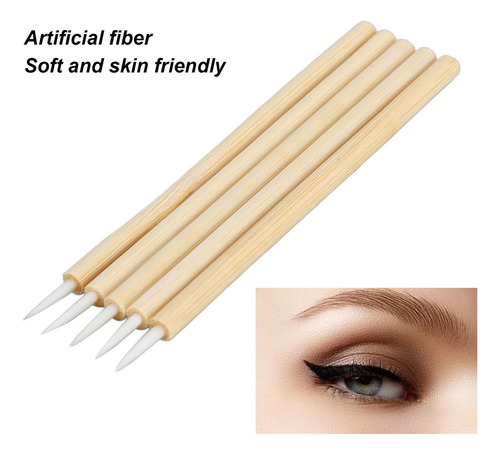 Nuevo Pincel Delineador De Ojos Desechable, 100 Unidades,