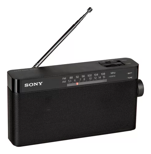 Sony Radio Portátil ICFP27 Negro