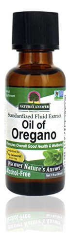 Oil Oregano Aceite De Hoja De Orégano Nature's Answer | Apoy