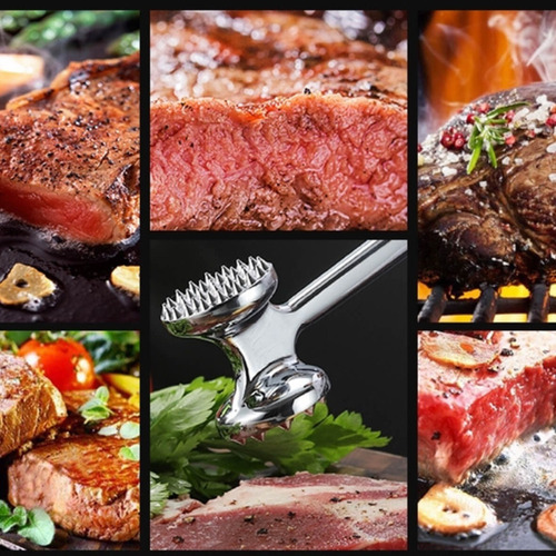 Martillo Ablandador De Carne Manual Mazo Para Carnes Cerdo