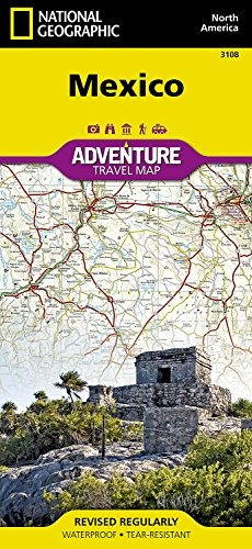 Mapa : Mexico (national Geographic Adventure Map) - National