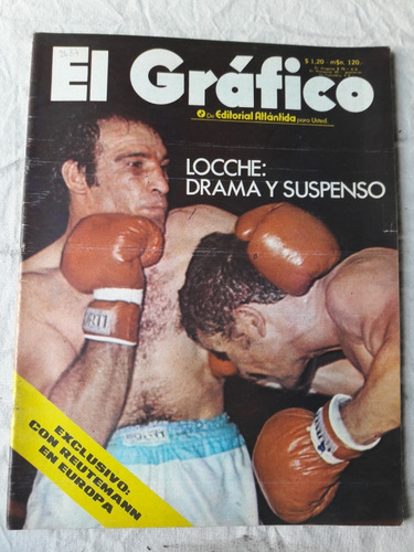 Revista El Grafico Nº 2687 Año 1971 - Locche - Reutemann