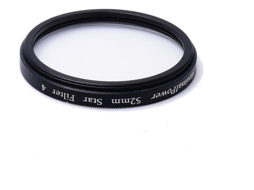 Imagen 2 de 2 de Filtro Fotografico Estrella De 4 Puntas 52mm