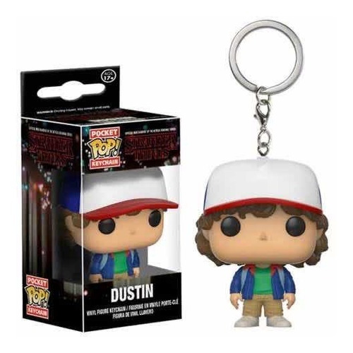 Dustin Keychain Stranger Things Funko Netflix Nuevo