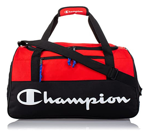 Champion Bolsa De Lona Con Logotipo, Rojo -, Talla Única