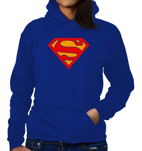 Sudadera Mujer Superman Mod-1