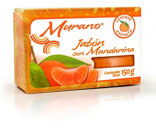 Jabón En Barra Murano Mandarina 150g