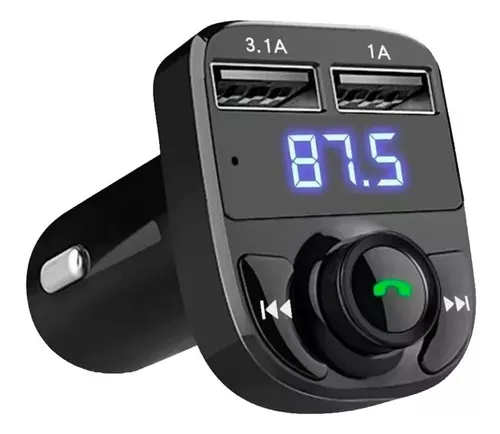 Transmisor Fm Bluetooth Lencent Auto Cargador Manos Libres