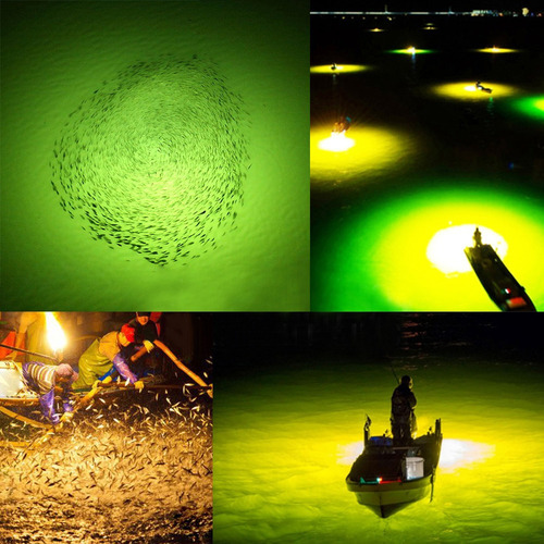 Luz De Pesca Nocturna Para Atraer Peces, Atrae A Los Peces