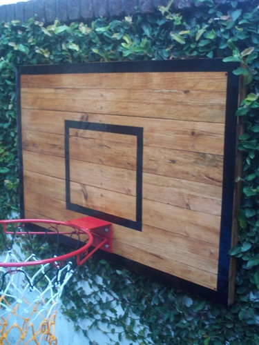 Imagen 6 de 7 de Mini Tablero Basquet Con Aro Metálico - Ideal Día Del Niño