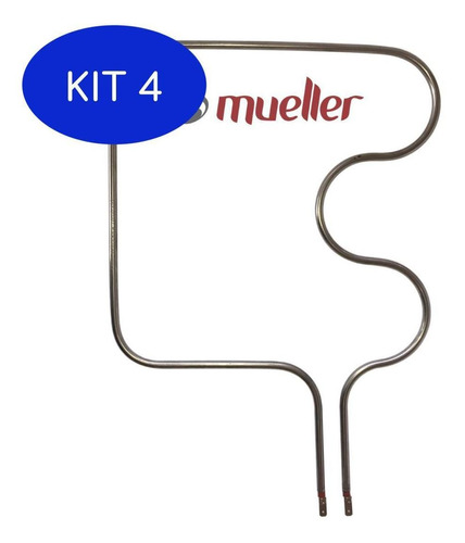 Kit 4 Resistência Elétrica Superior Forno Mueller 750w
