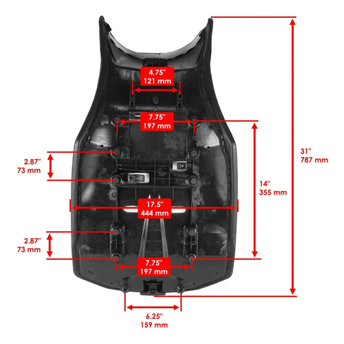Asiento Para Canam 715500358 708002146 708001536 708001501