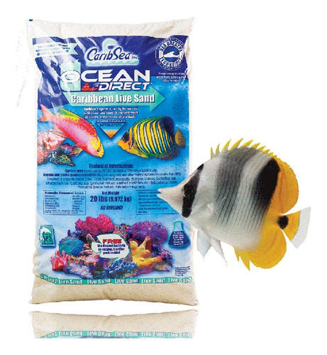 Substrato Ocean Direct Live Caribsea 18kg Original Grade