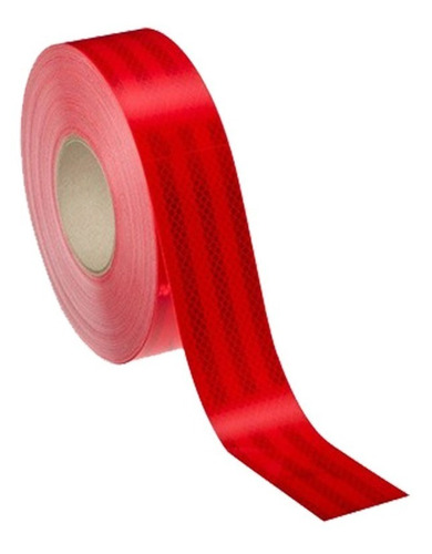 Cinta Reflectiva Homologada Roja Venta X Metro Y 7,5cm Ancho