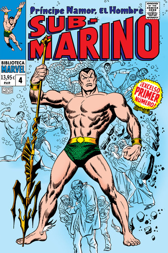 Namor El Hombre Submarino 4 1967 1968 - Dan Adkins/roy Thoma