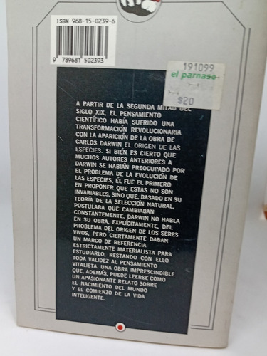 El Origen Del Hombre (Usado)