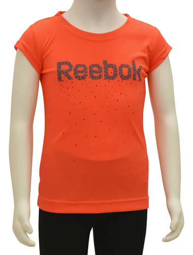 Remera Infantil Reebok G Pe Logo Deportiva Con Protección Uv