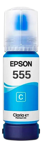 Botella Tinta Epson L8180 L8160 70ml Cyan T555220-al