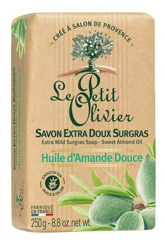 Jabon Extra Suave Flor De Almendro 250 Grs Le Petit Olivier