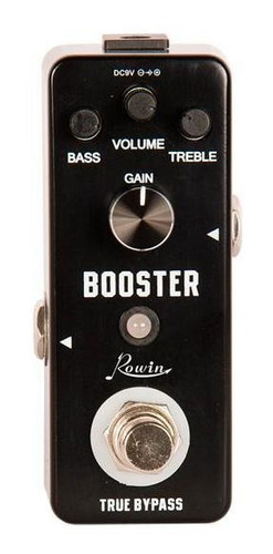 Pedal De Efecto Rowin Booster Lef-318