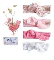 Comprar Vinchas Turbantes Vinchas Nudo Bebas De Broderie Pasteles