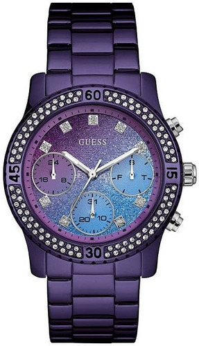 Relógio Guess Feminino Roxo 92595lpgsfa4 W0774l4