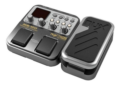 Pedal de efecto NUX Modelling Guitar Processor MG-100 gris