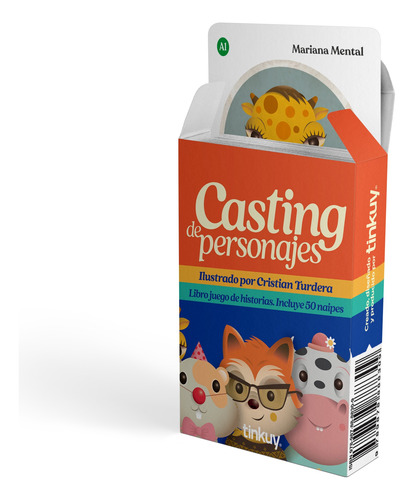 Casting De Personajes - Juego De Cartas Literarias Niños