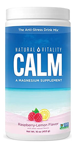 Natural Vitality Natural Calm Magnesio Anti Estres, Organico