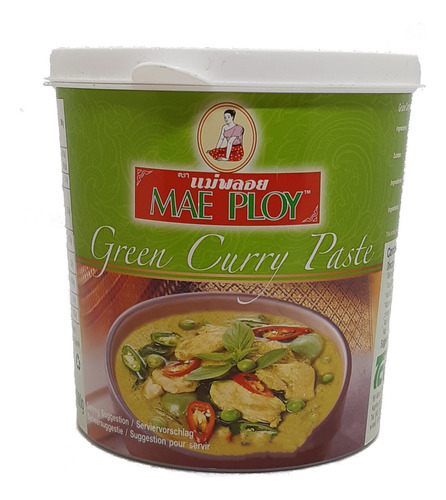 Pasta De Curry Verde 400 Gr. Mae Ploy Tailandia