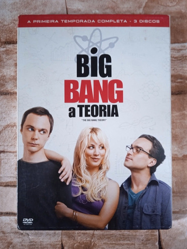 Dvd Big Bang A Teoria - Primeira Temporada Completa 