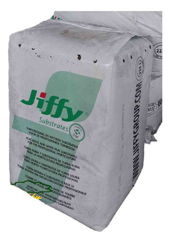 Turfa De Sphagnum Natural Jiffy Ph 3,5 Substrato - 5 Litros