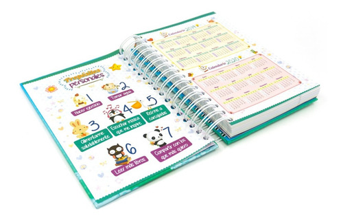 Imagen 3 de 8 de Mi Agenda Kids Niñas - Con Stickers