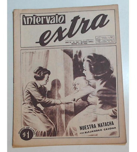 Historieta Intervalo Extra 183 Año Iv Fecha 14 De Marzo 1955