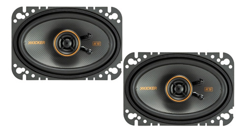 Bocinas Kicker Ksc460 Ksc4604 4x6 Pulgadas 150w 75w Rms 2v 