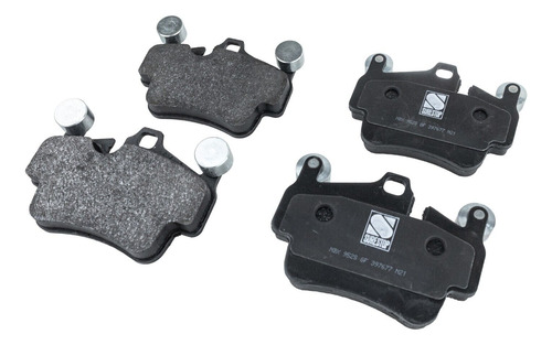 Balatas Traseras Porsche 911 2001-2012 Turbo Look