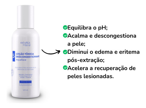 Mini Kit Limpeza De Pele Extratos Da Terra C/ Máscara Olhos