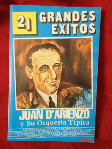 Cassette Tangos Juan D´arienzo 