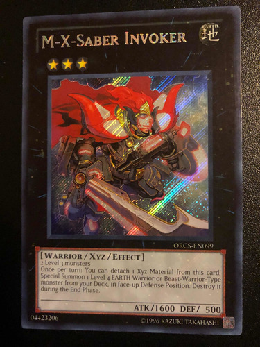 Yugioh! M-x Saber Invoker Orcs-en099