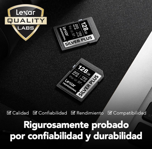 Memoria Sdxc Uhs-ii Lexar Profesional 128gb V30recovery Tool