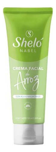 Crema Facila De Arroz Sheló Nabel Ácido Hialurónico 100ml Todo Tipo De Piel Día/noche
