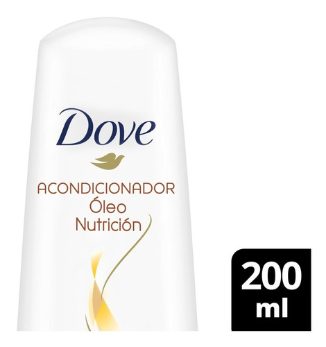 Dove Óleo Nutrición Acondicionador X 200ml