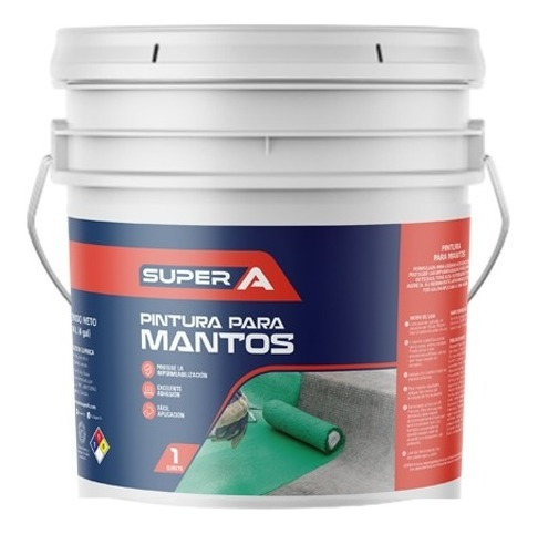 Pintura Protectora De Manto Verde Marca Super A