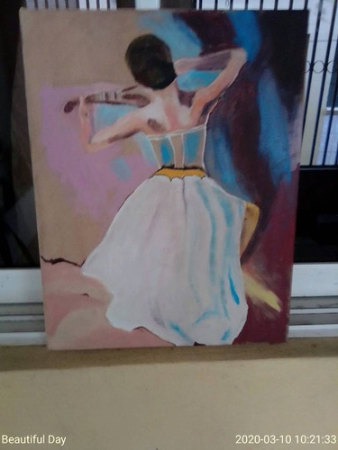 Imagen 9 de 10 de Pinturas En Acrílico En Bastidor De 40x50cms