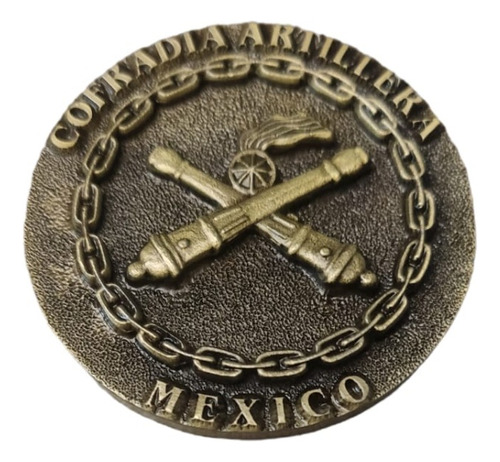 Medalla De Colección Cofradía Artillera Ejército Mexicano